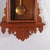 Brown Oversized Antique Chip Carved Walnut Calendar Clock C1890 For Sale - Image 8 of 16