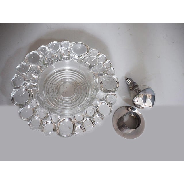 Sputnik Water Drop Chandelier in Murano Glass & Chrome from Peill & Putzler, 1960s, Germany For Sale - Image 13 of 15