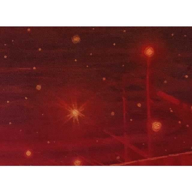 "Wait for Me", Oil and Acrylic on Canvas Painting by Ara Deinde, 2022 For Sale - Image 4 of 6