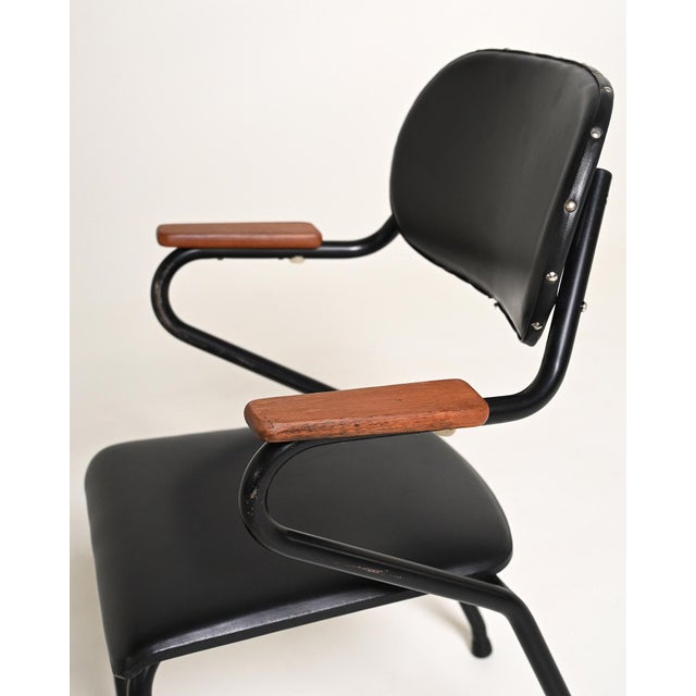 1950s Vintage Scandinavian Teak Chair, 1950s For Sale - Image 5 of 11