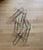 Signed C. Jeré Giant Chrome Paper Clip Wall Sculpture, © 2002, Pop Art Postmodern Wall Art For Sale In Chicago - Image 6 of 11