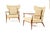 #1674 — Mid Century Wingback Lounge Chairs by Paul McCobb for Directional — Walnut frames — Reupholstery Included...