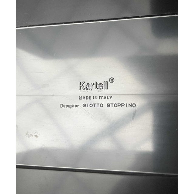 Mid-Century Space Age Model 4676 Magazine Holder by Giotto Stoppino for Kartell, 1970s For Sale - Image 13 of 16