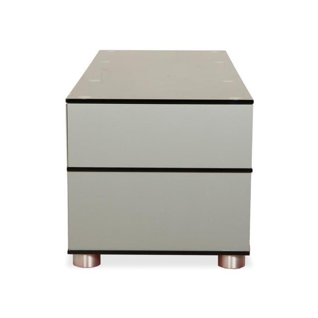 CL 1552 Glass Sideboard in Red For Sale - Image 16 of 17