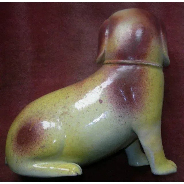 18th Century Chinese Export Porcelain Figure of a Hound, Dog or Spaniel For Sale - Image 4 of 11