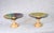 Gold French Empire Glass Ormolu Comports Bowls, Set of 2 For Sale - Image 8 of 8