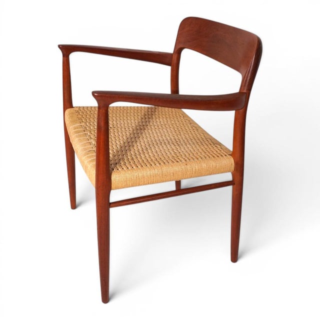 Model 56 Teak Chair by Niels Otto Møller for J.L. Møllers, 1956 For Sale - Image 17 of 18