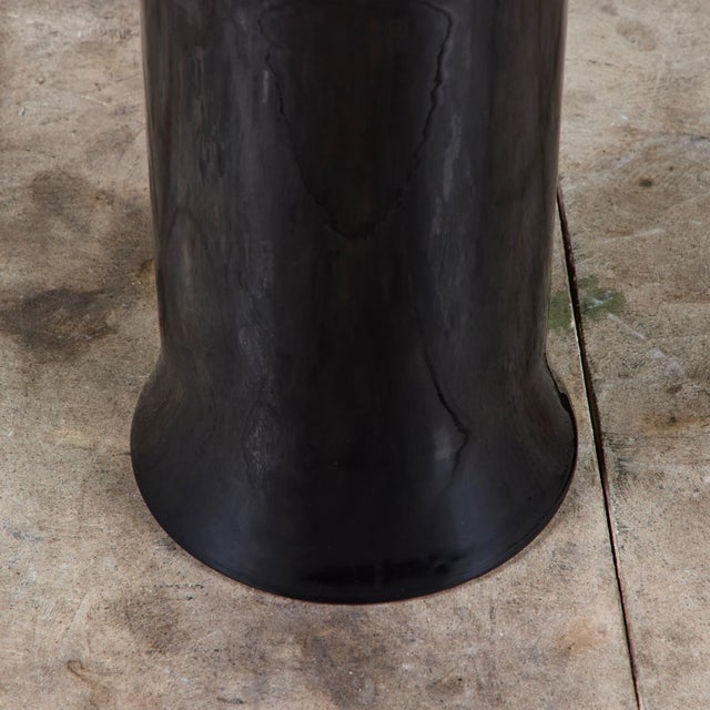 Angelo Mangiarotti Ceramic Glazed Umbrella Stand for Ceramica Brambilla Milano For Sale - Image 10 of 16