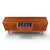 Produced by Troeds Bjärnum of Sweden during the firm's most celebrated decade, this teak credenza exemplifies the...