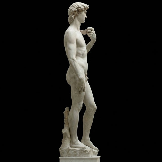 David – Classical Marble Statue For Sale - Image 4 of 4