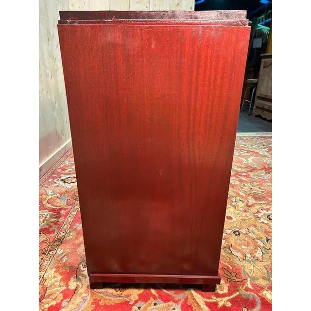 Art Deco Mahogany Chest of Drawers For Sale - Image 5 of 12