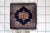 1960s, Handmade Vintage Uzbek Bukhara Rug 2.1' X 2.1' For Sale - Image 10 of 11