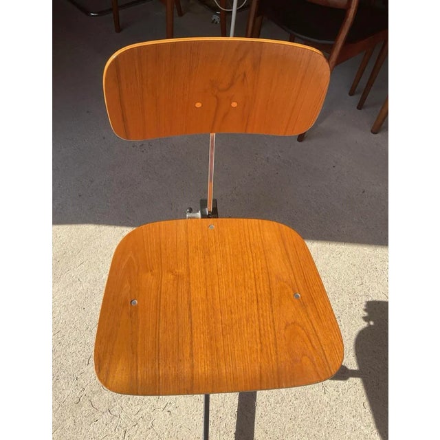 Danish Kevi Swivel Office Chair by Jørgen Rasmussen for Rabami For Sale - Image 11 of 13