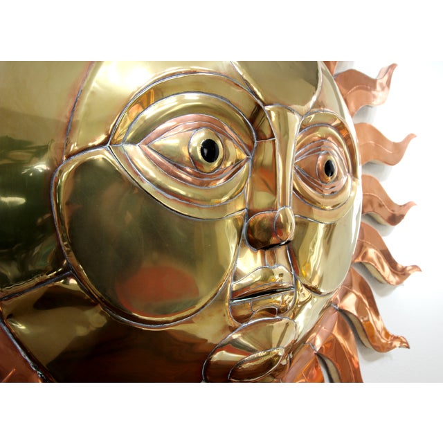 Sergio Bustamante Sun Wall Sculpture Chairish