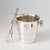 Silver Art Deco Silver-Plated Ice Bucket with Mechanical Tongs, 1930s, Set of 2 For Sale - Image 8 of 8
