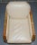 Art Deco Walnut & Cream Leather Sofa & Armchairs by Harry & Lou Epstein, Set of 3 For Sale - Image 6 of 18