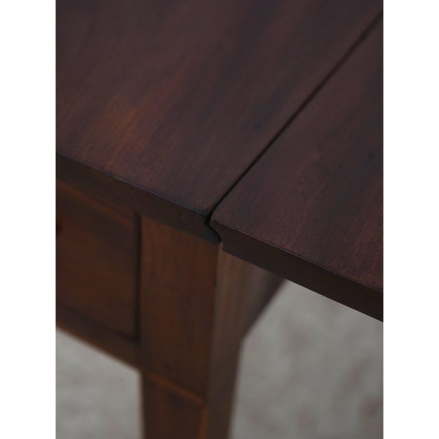 Antique 19th C. Mahogany Drop Leaf Pembroke Table For Sale - Image 15 of 18