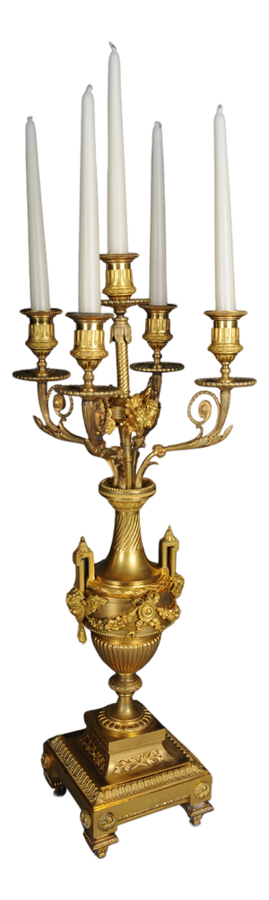 Antique French Empire Candleholder, 1810