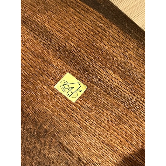 Brown Set of Vintage Mid-Century Modern Serving Trays For Sale - Image 8 of 8