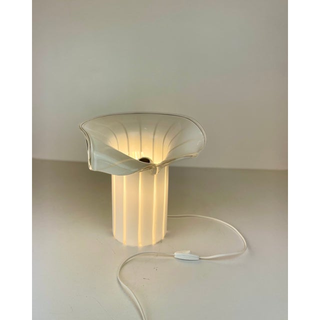 Glass Murano Table Lamp, 1970s For Sale - Image 7 of 18