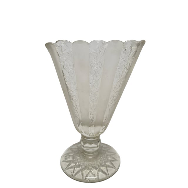 Art Deco Napkin Holder from Bolesław Morawski Glassworks, Poland, 1930s For Sale - Image 17 of 18