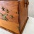 Mid Century Handmade Folk Art Pine Box With Handle Eagle Under Stars Design For Sale - Image 10 of 12