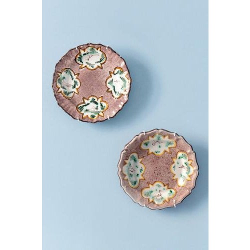 Brussels Faience Shaped Plates, 1700s, Set of 2 For Sale - Image 10 of 10