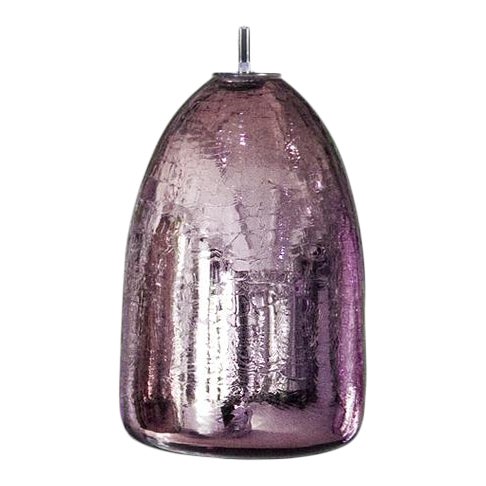 Summit Pendant Light from the Charmed Collection in Amethyst For Sale