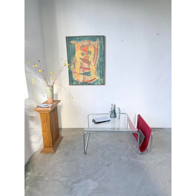 Bauhaus Modernist Tubular Coffee Table, 1970s For Sale - Image 10 of 18