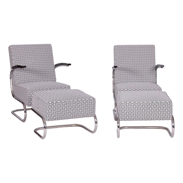 Bauhaus Seating Set from Mücke-Melder, 1930s, Set of 4 For Sale