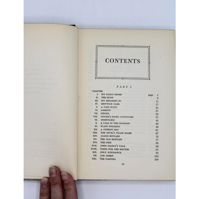 1940s Vintage Black Beauty Book With Illustrations For Sale - Image 12 of 13