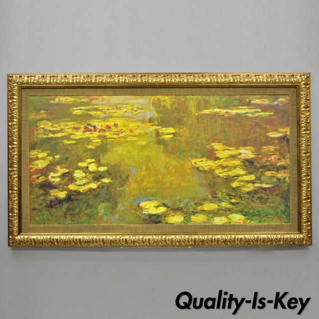 Museum Brushstrokes Collection Claude Monet Pond Of Water Lilies