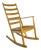 Mid-Century Rocking Chair in the style of Hans Wegner For Sale