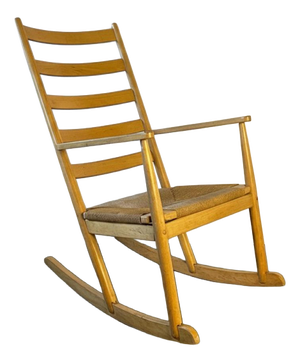 Mid-Century Rocking Chair in the style of Hans Wegner