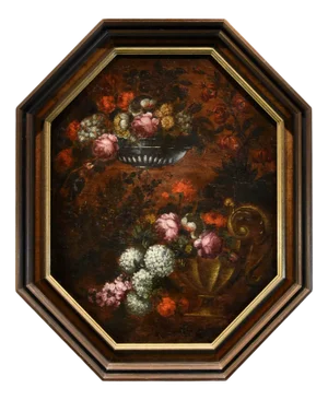 Circle of Francesca Volò Smiller detta Vincenzina, Still Life with Flowers, 17th Century, Oil on Canvas
