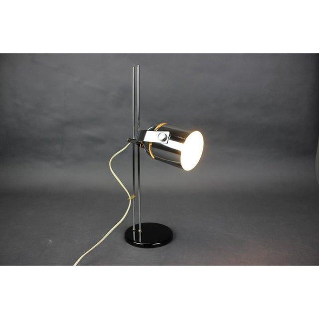Mid-Century Adjustable Table Lamp attributed to Stanislav Indra, Czechoslovakia, 1960s For Sale - Image 10 of 12