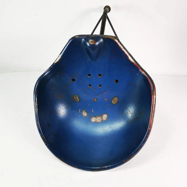 Metal German Industrial Chair, 1950s For Sale - Image 7 of 10