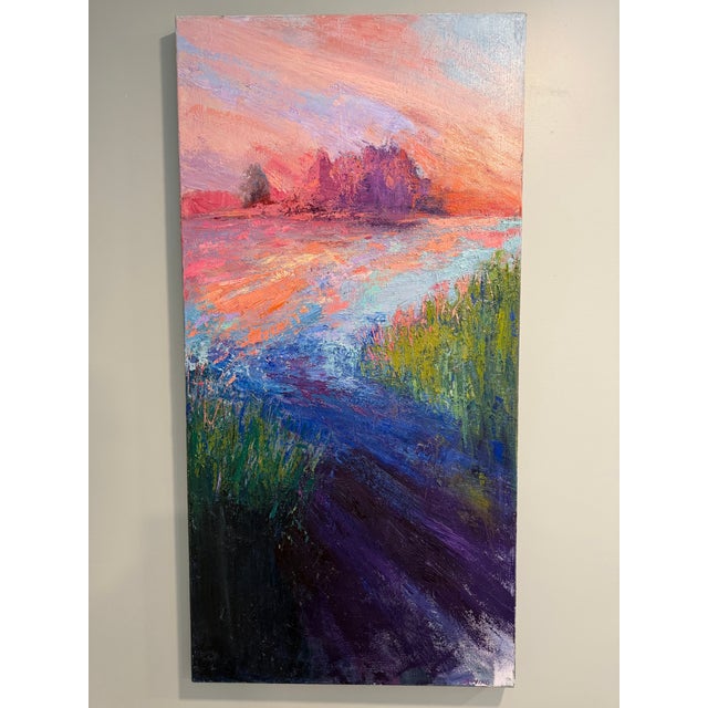 Lowland Hum, Original Oil Painting by Julia Lawing For Sale - Image 9 of 10