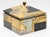Wood Vintage Brutalist Patchwork Jewelry Box For Sale - Image 7 of 7