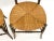 Brown 19th Century Saber Leg Rush Side Chairs—A Pair For Sale - Image 8 of 12