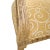 French Louis XVI Medallion Back Armchair With Crème-Peinte Distressed Finish For Sale - Image 16 of 18