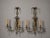 Neoclassical 1950s Neoclassical Style, Wall Sconces, Bronze, Crystal, France - a Pair For Sale - Image 3 of 11