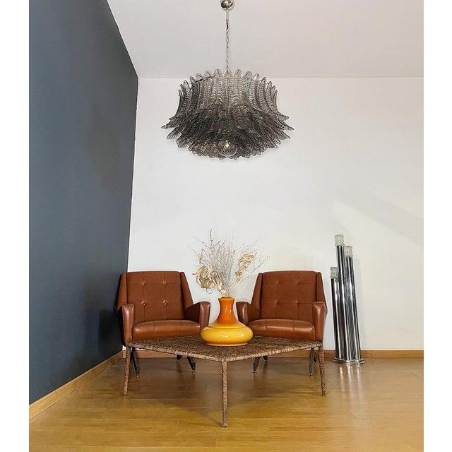 Large Murano Glass Chandelier, 1990 For Sale - Image 9 of 18