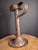 Antique 19thC Sheet Tin Betty Lamp Integrated Saucer Stand Primitive Fat Oil For Sale In Boston - Image 6 of 18