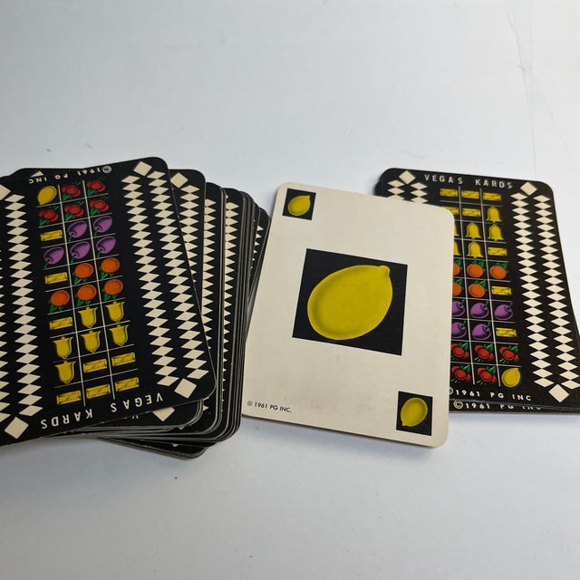 Black 1961 Vegas Kard Games Card Deck For Sale - Image 8 of 8