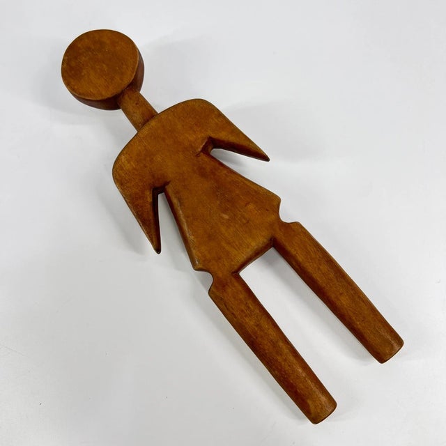 Early 20th Century Early 20th Century Ewe Wooden Doll Togo For Sale - Image 5 of 6