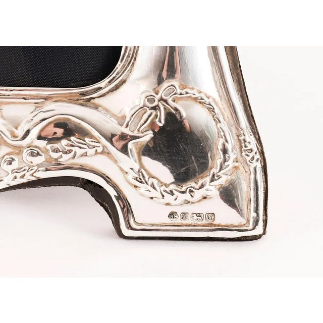 Vintage Sterling Silver Photo Frame from RBB Sheffield, 1990 For Sale - Image 10 of 13