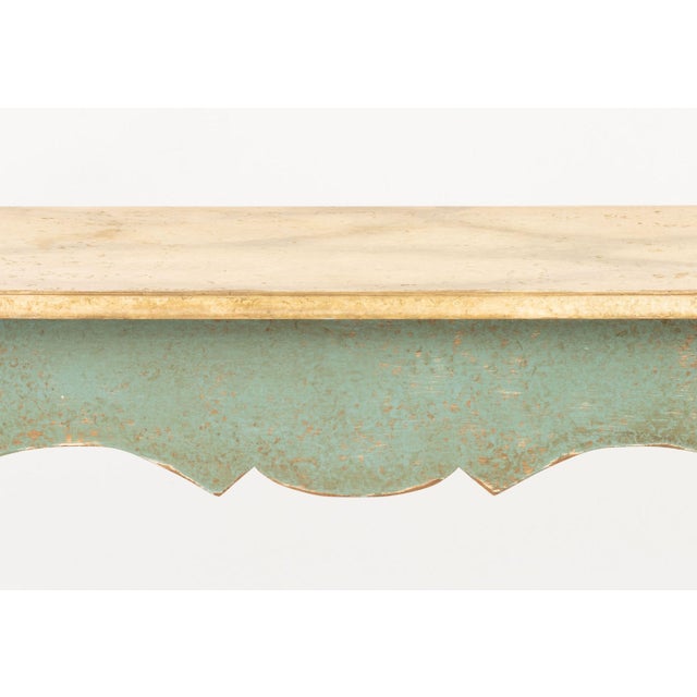 Niermann Weeks Niermann Weeks French Provincial Style Painted Wood Console Table For Sale - Image 4 of 8