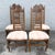 This set of four vintage high back dining chairs from Drexel’s Esperanto collection brings dramatic height and Old World...