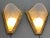 Antique French Art Deco Style Brass & Glass Wall Lights, 1920s, Set of 2 For Sale - Image 11 of 17